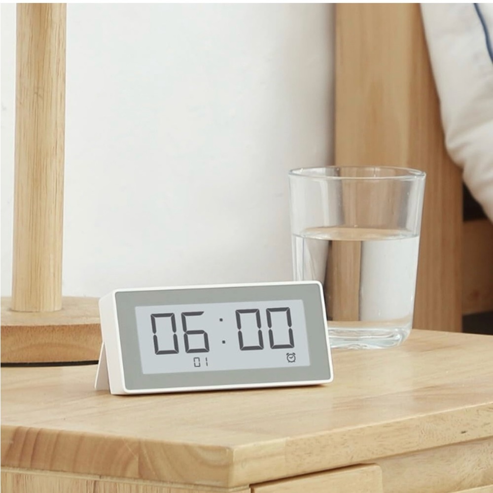 Temperature Humidity Meter E-Ink Screen Smart Clock - Picture 7 of 11